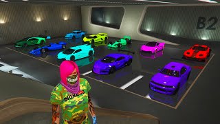 Top 10 BEST Crew Colors In GTA 5 Online Bright ColorsClean Colors amp More [upl. by Eahsel328]