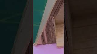 Wooden building diorama scalemodeling art [upl. by Anirda415]