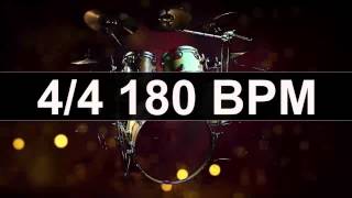 🔴 Drums Metronome 180 BPM [upl. by Enalb909]