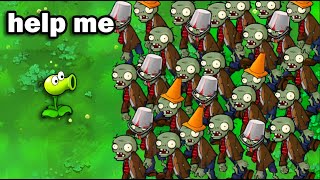 I Beat 100 Of Plants Vs Zombies For The Nostalgia [upl. by Aikenahs]