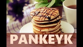 PANKEYK ən asan resept Панкейк Pancake [upl. by Nosnibor]