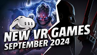 New VR Games for Meta Quest 3 Coming in September 2024 [upl. by Eseeryt176]