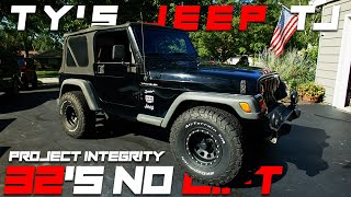 TYs Jeep TJ on 32s  Project Integrity Mod Update [upl. by Jock]