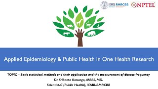 Basic statistical methods and their application and the measurement of disease frequency [upl. by Nylissej494]