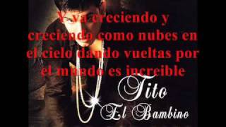 Tito El Bambino El Amor with lyrics con letras [upl. by Hgiellek]