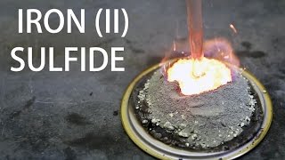 Making Iron II Sulfide [upl. by Morgana]