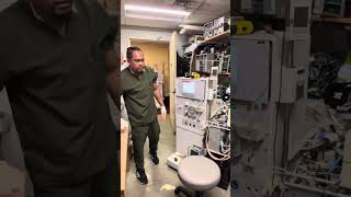 696 1 CONDUCTIVITY LOW 120 TEMPERATURE 442 PROBLEM ON DIALYSIS MACHINE [upl. by Nyltak9]