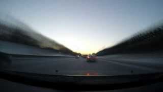 Driving up I77 from Akron to Copley Ohio Time Lapse [upl. by Schaumberger146]