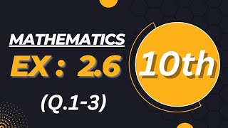 10th Math  Ex 26  Questions 13  Synthetic Division  ProfMUmar Naseer [upl. by Anaeg]