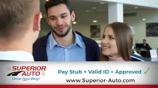 Apply Today Drive Today Finance Event at Superior Auto [upl. by Sylvie]