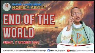 Fr Ciano Homily about END OF THE WORLD  11172024 [upl. by Bellew]