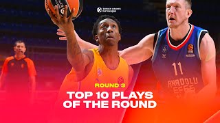 UNMISSABLE Action  TOP 10 Plays  RS Round 3  202425 Turkish Airlines EuroLeague [upl. by Palestine438]