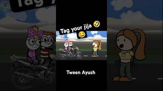 Tag your jiju 😂🤣trending comedy cartoon shere subscribe like comment viralshort [upl. by Conner222]