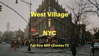 Shooting film in West Village NYC with Fujifilm Xtra 400  Contax T3 [upl. by Gathers872]