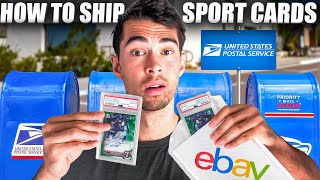 How To Ship Sports Cards Cheapest amp Easiest Method [upl. by Idok]