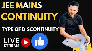 JEE MAINS 2023  CONTINUITY Lec 2  Type Of Discontinuity Class 12  IIT MATH  Shivang ACADEMY [upl. by Milly]