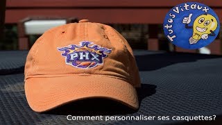 TUTO Comment personnaliser ses casquettes [upl. by Hayikaz812]