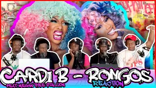 Cardi B  Bongos feat Megan Thee Stallion Official Music Video  Reaction [upl. by Harac]