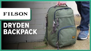 Filson Dryden Backpack Review 2 Weeks of Use [upl. by Retrop]