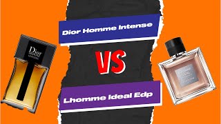 lhomme ideal edp vs Dior homme intense A woman’s perspective [upl. by Nomannic]