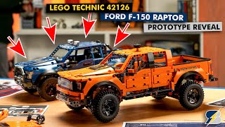 Cooler than the final version A blue prototype of the LEGO Technic 42126 Ford F150 Raptor [upl. by Hwu]