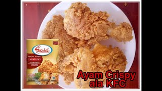 Resep Ayam Crispy Ala KFC Simpel Mudah Enak [upl. by Westley982]