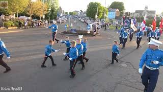 Pride Of The Orange amp Blue  Star Of The Roes Parade  Limavady  100524 4K [upl. by Barrie459]