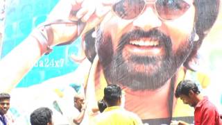 Simbu Fans Celebrations on AAA Release  nba 24x7 [upl. by Holbrook]