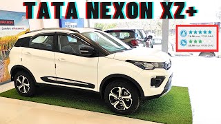 Tata Nexon 2023  Tata Nexon XZ Plus 🔥 Most Detailed Walkaround Video  nitin ghule [upl. by Eneleahs]