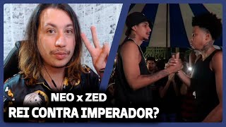 O REI X O IMPERADOR 🔥🔥 NEO X ZED  GRANDE FINAL  REACT DO MORENO [upl. by Melisenda]