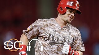 Scooter Gennett FourHomer Game Biggest Surprise Of 2017  1 Big Thing  SC with SVP  June 7 2017 [upl. by Nolyat]