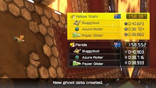 MK8DX 150cc Bowsers Castle  158387 4th WW  Oceanic Record [upl. by Arabeila]