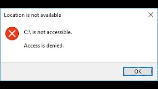 SOLUCION unidad no accesible o acceso denegado en un disco duro o dispositivo USB Windows 1011 [upl. by Stempson]