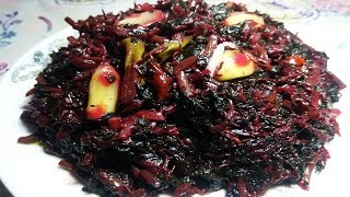 পারফেক্ট লাল শাক রান্না  Lal Shak Recipe  লাল শাক ভাজি রেসিপি  শাক রান্না করার নিয়ম  Lal Ayesha [upl. by Merari]