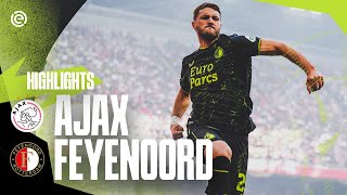 HATTRICK GIMENEZ in a HISTORIC Klassieker 🤩  Highlights Ajax  Feyenoord  Eredivisie 20232024 [upl. by Irianat]