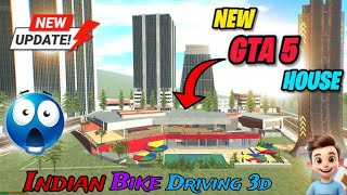 🤑Finally New Update👌GTA 5 House indianbikedriving3d gaming [upl. by Akli300]