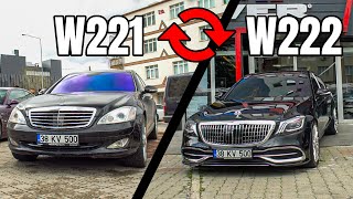 W221 S500 W222 MAYBACH a DÖNÜŞTÜ [upl. by Conlan]