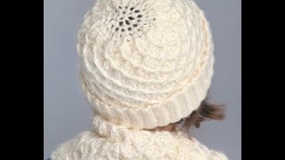 Crochet Hats amp Scarves for the Whole Family Patterns Book Preview [upl. by Tarra]