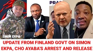 Latest Update On Simon Ekpa Cho Ayabas Release From Finland amp Norway Biafra Ambazonia [upl. by Xylina174]