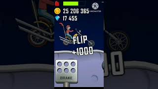 Hill climb racing game best gaming youtuber shorts [upl. by Yruj784]