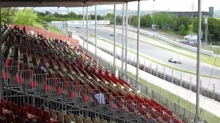 View from Grandstand M at 2016 Spanish F1 Grand Prix [upl. by Linda]