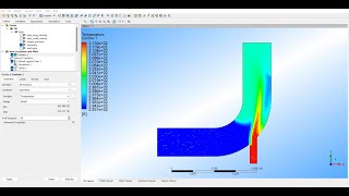 Part 1 Fluid Flow and Heat Transfer in a Mixing Elbow ansysfluent mixing cfd iitstudents ansys [upl. by Atiek]