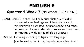 Inferring meaning of figurative language Taglish [upl. by Fang232]