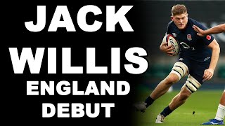 Jack Willis England Debut [upl. by Rieger]