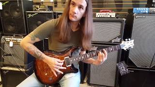 PRS CE 24 Semi Hollow Sound Demo [upl. by Amice]