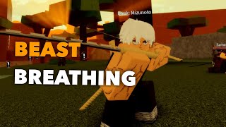 Beast Breathing  Demon Slayer RPG 2 [upl. by Elvyn]