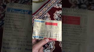 Rosa gold 10 tablet use  Rosa gold 10 Kis kaam aati hai [upl. by Chrissie]