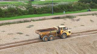 Rebuilding Eastbourne Beach October 2024 [upl. by Duaner]