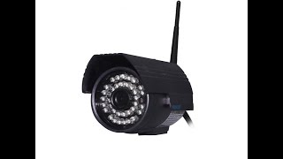 Wanscam HW0027 Wi Fi HD camera 1280720 Android iPhone [upl. by Farmann836]