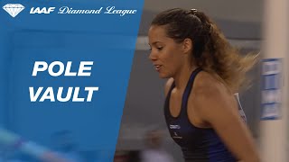 Angelica Bengtsson sets a national record in the Rome pole vault  IAAF Diamond League 2019 [upl. by Akirrehs]